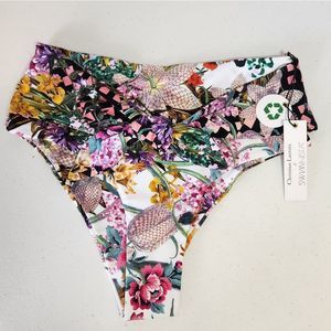Swiminista Christian Lacroix Classy bikini bottom size M josephine is busy print